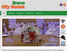Tablet Screenshot of bravocityhotels.com
